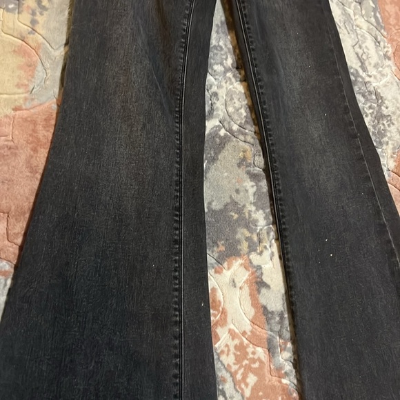 wide leg denim - Picture 4 of 7